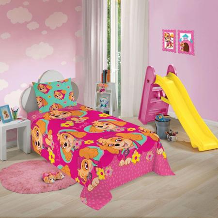 Jogo Roupa de Cama Infantil Menino e Menina Estampa Divertida Solteiro 2  pçs Fronha + Lençol Lepper - Jogo de Cama Infantil - Magazine Luiza