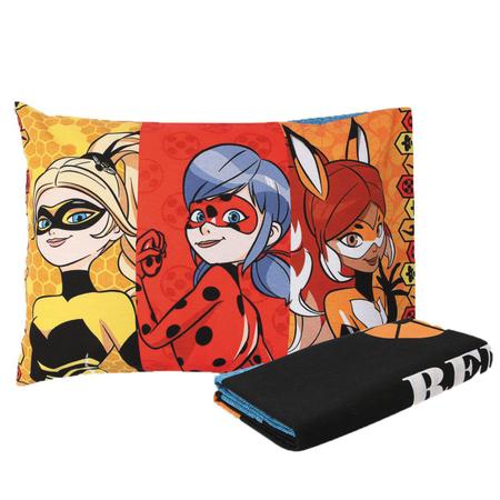 Jogo de Cama Miraculous: As Aventuras de Ladybug 2 PEÇAS, Lepper