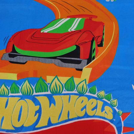 Jogo de Cama Infantil Microfibra Hot Wheels Lepper 3 Peças(2