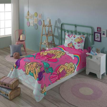 Jogo de Cama Microfibra Solteiro Barbie Reinos Mágicos Lepper na Lojas  Cerentini - Casa & Decor em até 12x