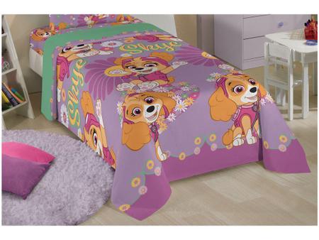 Jogo de Cama Infantil Microfibra 02 Peças Lepper - Patrulha Canina Menino;