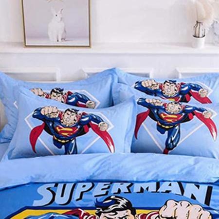 Jogo De Cama Infantil Homem Aranha 4 Peças Com Edredom Decor em