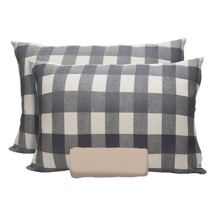 Jogo de Cama king Portallar 3pçs Malha 100% Algodão Edimburgo/Areia Imagem de Jogo de Cama king Portallar 3pçs Malha 100% Algodão Edimburgo/Areia