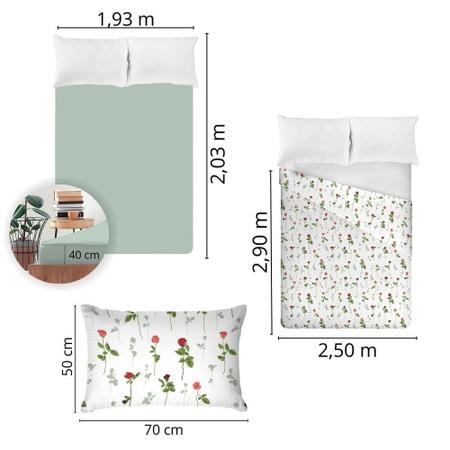 Imagem de Jogo De Cama King Size 180 Fios Fiori - Amélia (7815)