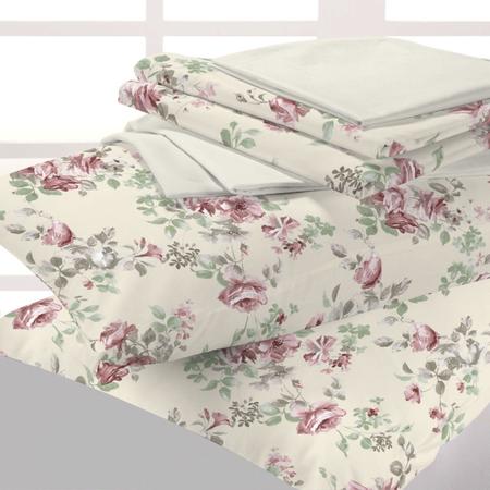 Imagem de Jogo De Cama Queen 4 Peças Micro Cotton 240cmx260cm