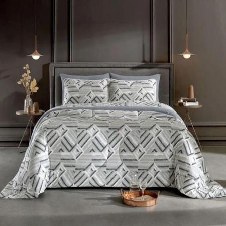 Jogo de Cama Queen Size PREMIUM 4 Peças Rossini 100% Algodão - LojaLoja Imagem de Jogo de Cama Queen Size PREMIUM 4 Peças Rossini 100% Algodão