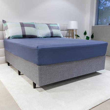Jogo de Cama Solteiro Beden Verde / Cinza, 2 peças Imagem de Jogo de Cama Solteiro Beden Verde / Cinza, 2 peças