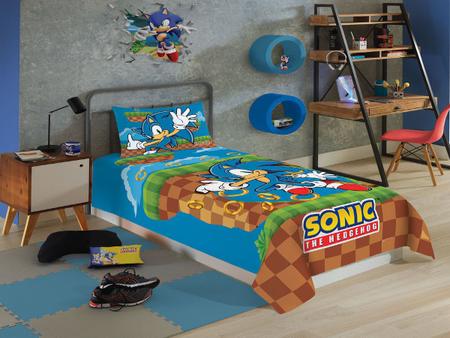 Carteira Para Crianças Sonic Mania 2 Peças Meninos