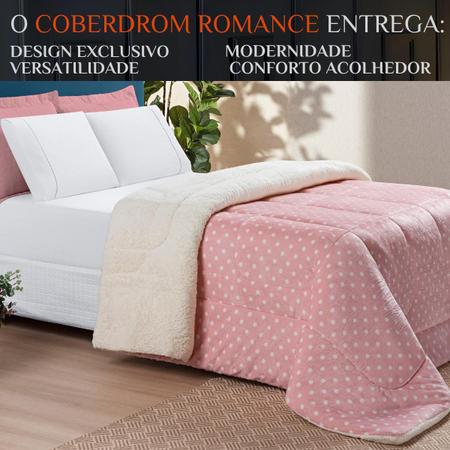 Imagem de Jogo De Cama Solteiro Masculino Coberdrom Romance Super Fofinha E Grossa