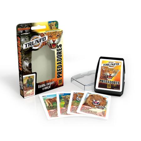 Jogo Super Trunfo Gatos 32 Cartas 04249 Grow - Deck de Cartas - Magazine  Luiza