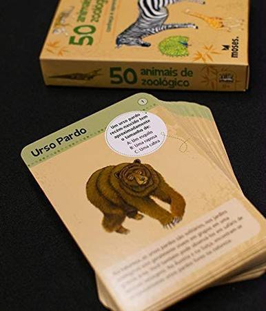 Jogo De Cartas Educativo 50 Bichos E Animais De Estimação - Galápagos Jogos  - Jogos de Cartas - Magazine Luiza