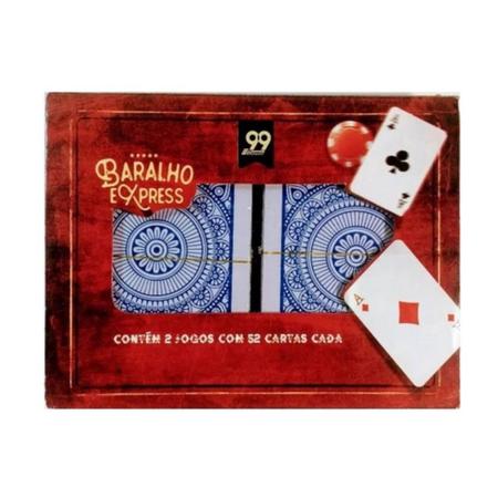 Jogo de Canastra com 104 Cartas