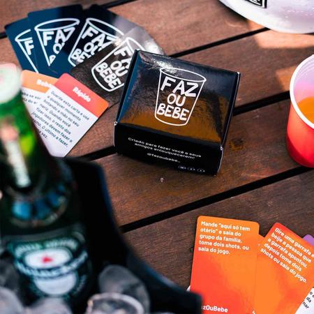 Jogo De Cartas Bebida Shot Drink Esquenta, O Jogo Baralho