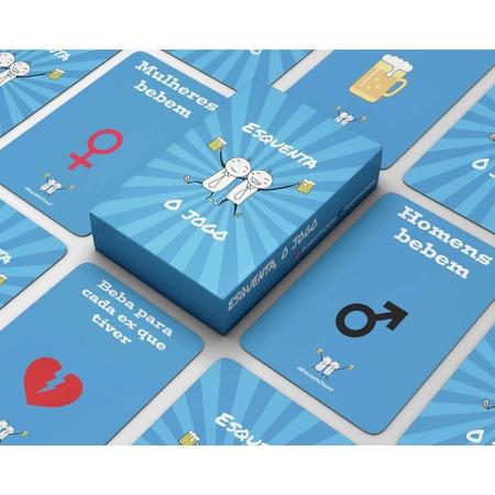 Jogos Divertidos para Beber Com Cartas, Jogo Memorável para Festas Com  Bebidas para Adultos 125 Peças Com Cartão de Instruções para Bar