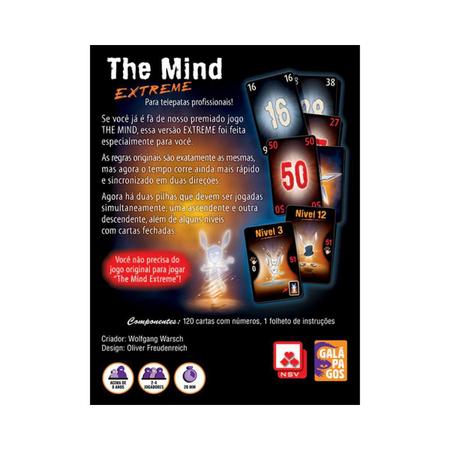 Imagem de Jogo De Cartas Card Games Para Telepatas The Mind Extreme