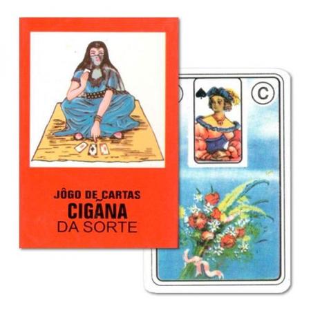 Baralho Cigano Jogo de Cartas Cigana da Sorte em Promoção na