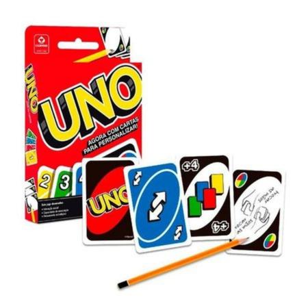 Jogo De Cartas Uno Original Copag Mattel 114 Cartas - Deck de