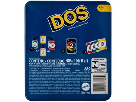 Jogo Uno Original da Copag 144 Cartas de 2 a 10 Jogadores - Mattel - Deck  de Cartas - Magazine Luiza