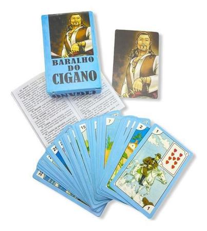 Jogo De Cartas E Baralho Do Cigano 36 Cartas E Manual - Invicto - Tarô / Baralho  Cigano - Magazine Luiza