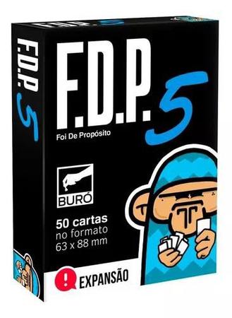 Jogo de cartas fdp 5 foi de proposito baralho expansão buró português -  Deck de Cartas - Magazine Luiza