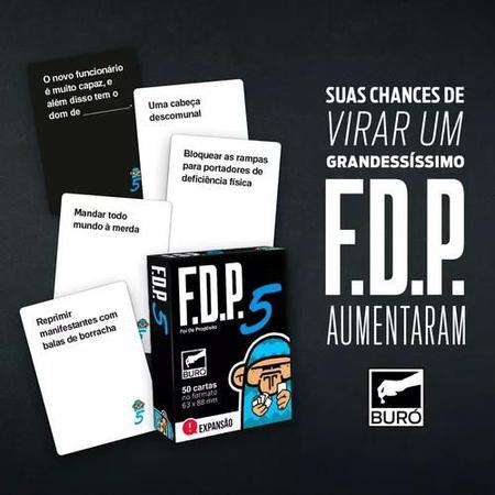 Jogo De Cartas Fdp Expansão Foi