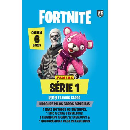 Panini Album Porta Cards Fortnite Vazio + 30 Envelopes