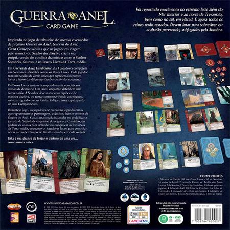 Jogo de Cartas Guerra do Anel Card Game Galápagos - Galapagos - Deck de  Cartas - Magazine Luiza