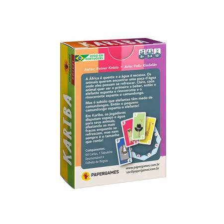 Jogo de Cartas Card Game Pega em 6! - Papergames - Paper Games - Jogos de  Cartas - Magazine Luiza