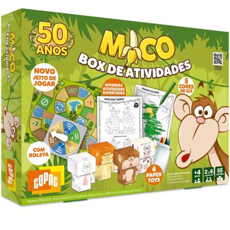 Box de Atividades do Mico 50 Anos