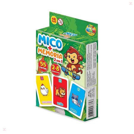 Jogo De Cartas Mico Banana  B&A – A melhor distribuidora da Paraíba