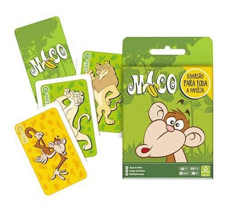 Jogo Mico Memoria e Cartas Baralho Infantil e Adulto Copag - Deck