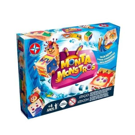 Jogo De Cartas Monta Monstros - Estrela - Jogos - Magazine Luiza