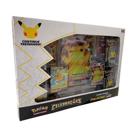 Box Coleção Pikachu V Pokémon Copag - Deck de Cartas - Magazine Luiza