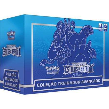 Pokémon Cartinhas Box Treinador Avançado Lendaria Rara Tcg - Copag - Deck  de Cartas - Magazine Luiza