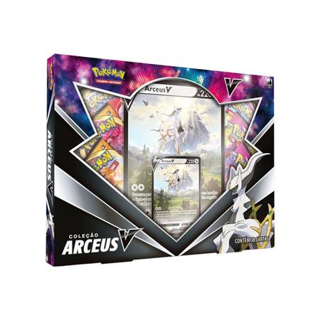 Box de Cartas Pokémon Go Coleção Dragonite V - Arceus V Copag 38 cartas -  Deck de Cartas - Magazine Luiza