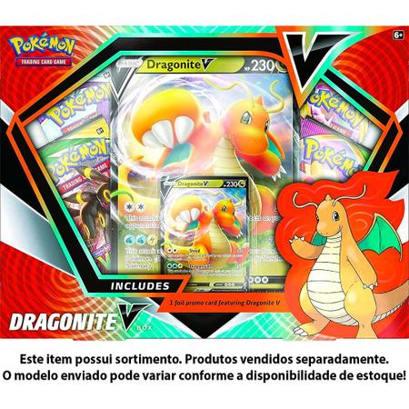 Box de Cartas Pokémon Go Coleção Dragonite V - Arceus V Copag 38 cartas -  Deck de Cartas - Magazine Luiza