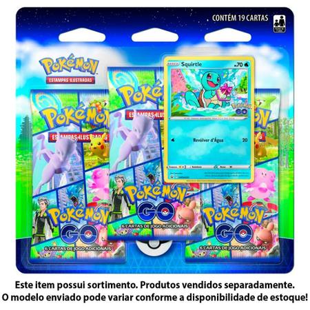 Blister Triplo Pokémon Go Copag - Bulbasaur - Deck de Cartas - Magazine  Luiza