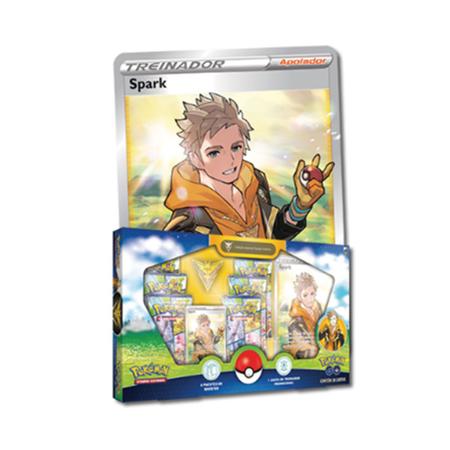 Jogo de Cartas Pokemon GO Box Especial Treinadores Valor Copag