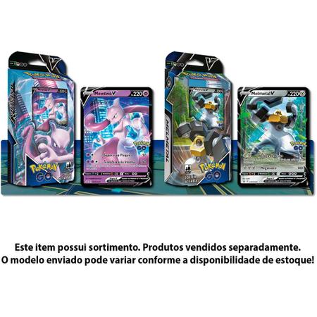 Deck Cartas Pokemon Go Batalha V Mewtwo - COPAG - Deck de Cartas - Magazine  Luiza