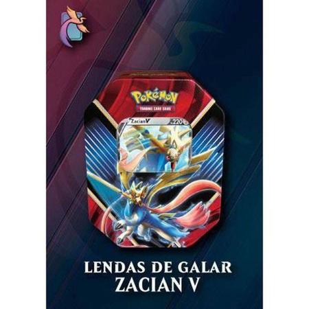 Lata - Pokémon V: Lendas de Galar - Zamazenta V - Epic Game - A