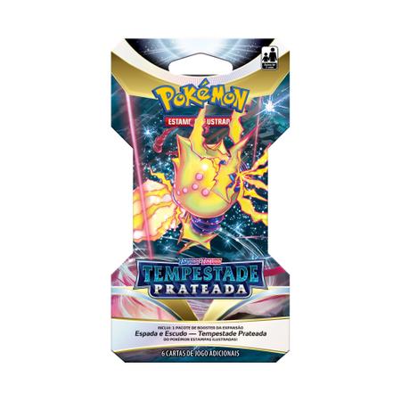 Jogo De Cartas Pokemon Tempestade Prateada Unitario 6 Cartas