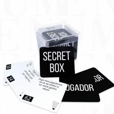 Kit Secret X + Verdade Ou Desafio Jogos De Cartas Para Casal, Magalu  Empresas