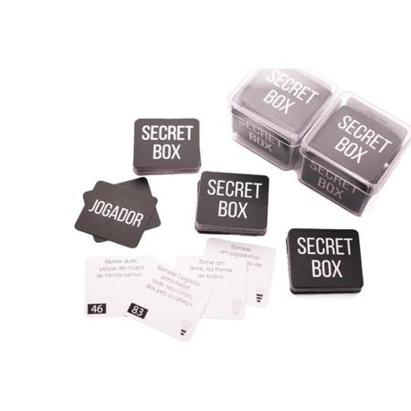 Jogo De Cartas Secret Box Para Casal - Pesadão, Magalu Empresas