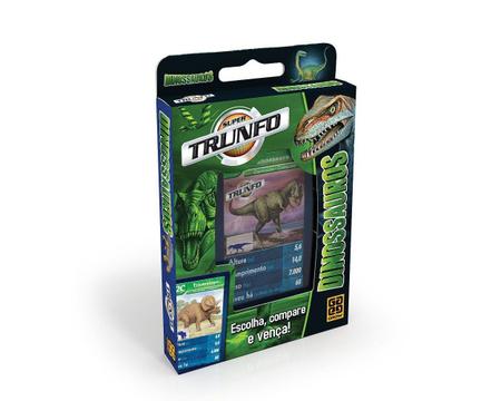 JOGO DE CARTAS SUPER TRUNFO DINOSSAUROS 2 GROW - Aries Informática