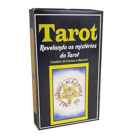 Jogo de Cartas Tarot Revalando os Mistérios do tarot - Estrela Magia - Tarô  / Baralho Cigano - Magazine Luiza
