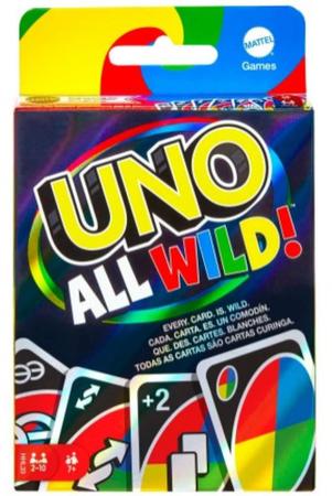 Jogo De Cartas Uno All Wild - Mattel Hhl33