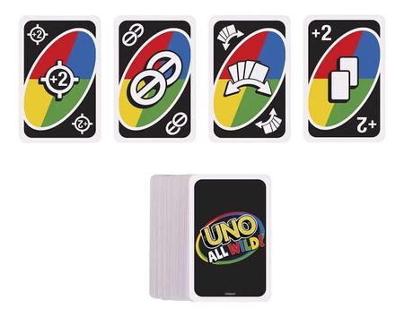 Jogo Uno All Wild Mattel 112 Cartas - Deck de Cartas - Magazine Luiza