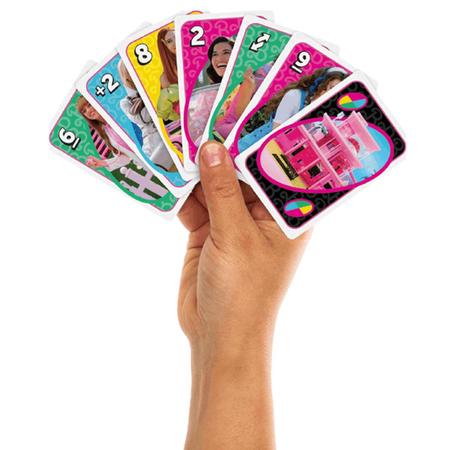 Jogo de Cartas Uno Barbie Mattel - Deck de Cartas - Magazine Luiza