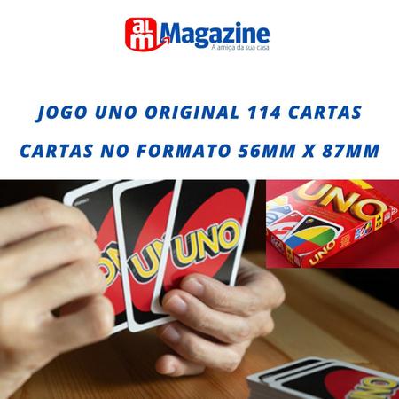 Jogo De Cartas Uno - Com Cartas Para Personalizar - Copag - Deck de Cartas  - Magazine Luiza