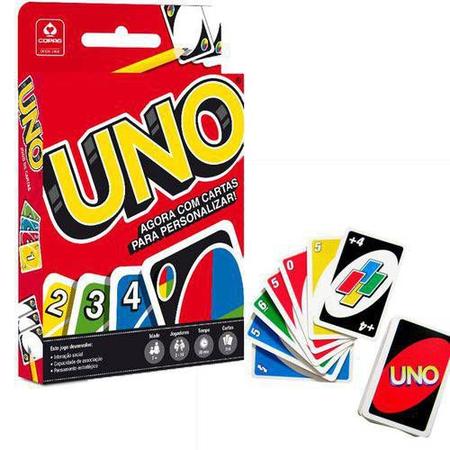 Jogo Uno Original da Copag Revenda Atacado 10 Unidades - Mattel - Deck de  Cartas - Magazine Luiza